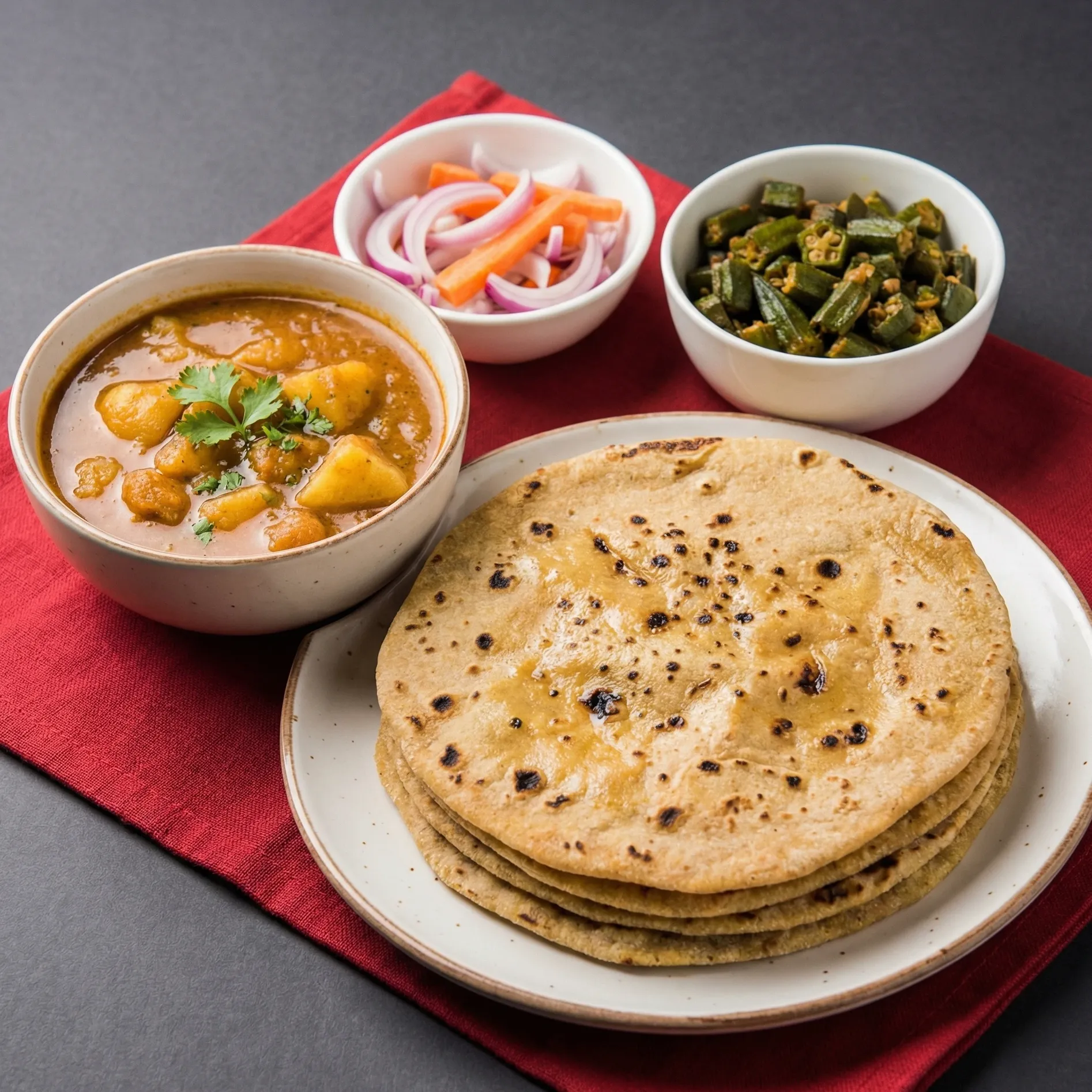 Authentic homemade vegetarian Indian tiffin meals by Fresh Homemade Tiffin Service Edmonton